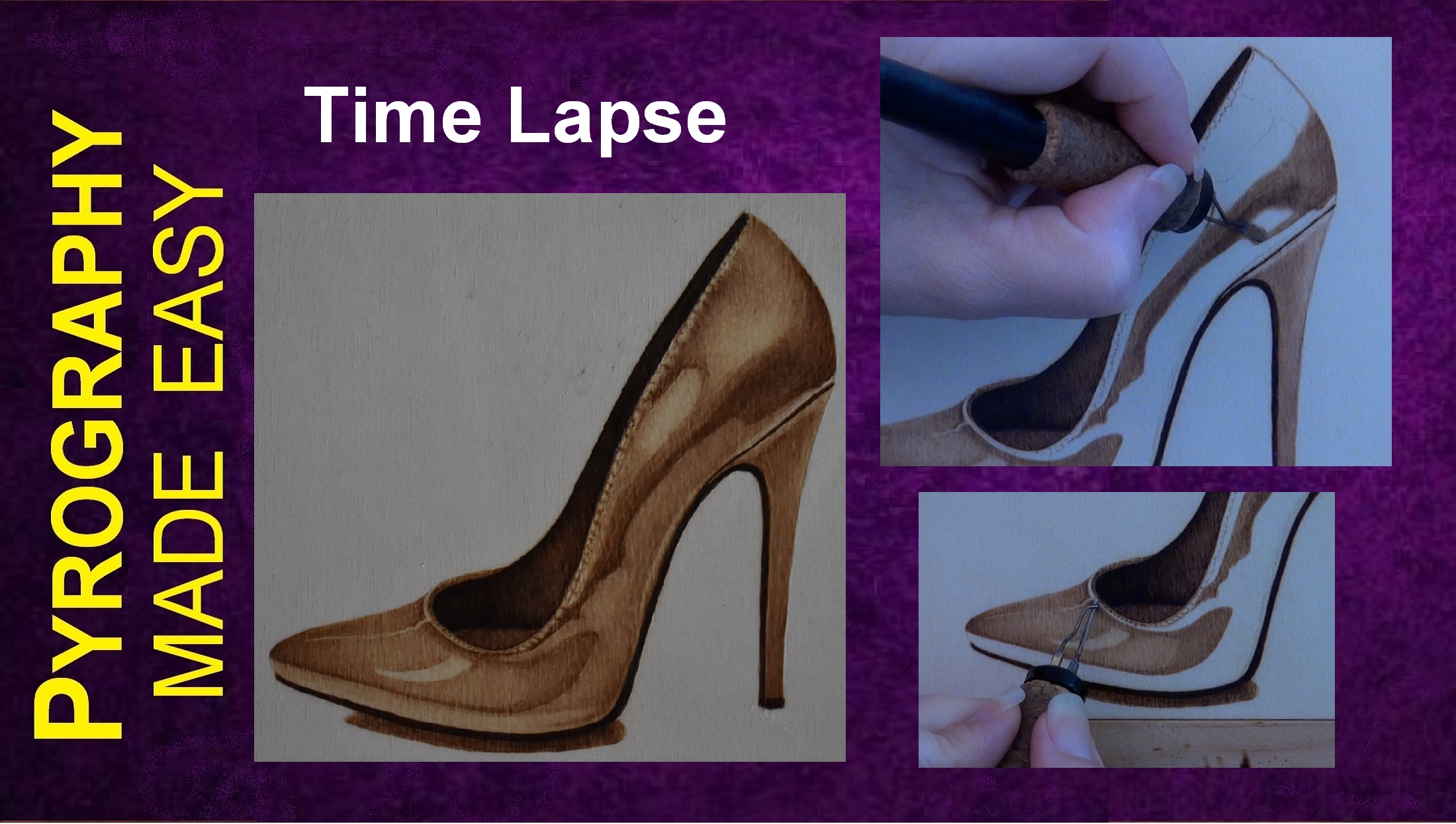 High Heel tl yt 2 – Pyrography Made Easy